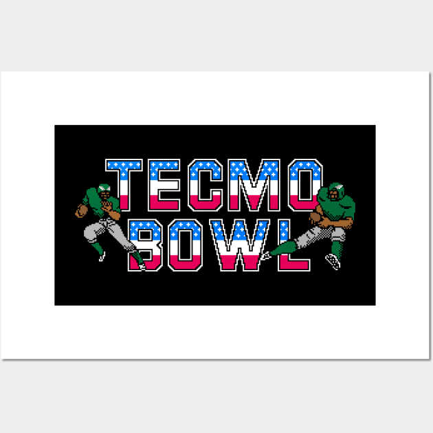 Tecmo Bowl Football- Philly Wall Art by The Pixel League